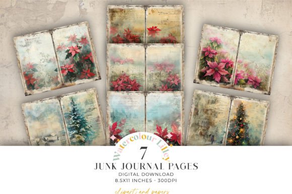 Download Poinsettia Bifold Paper - Poinsettia Collection